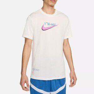NIKE BASKETBALL "Worldwide Wordsmith Tee" MEN'S T-SHIRT FV8412-133 (WHITE)
